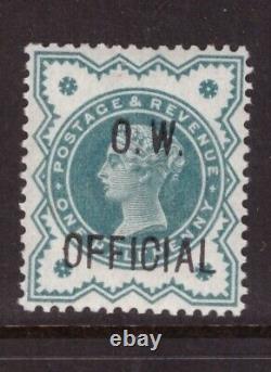 1896 ½d O. W. OFFICIAL OFFICE OF WORKS SG O32 MINT NEVER HINGED MNH Cat £475++