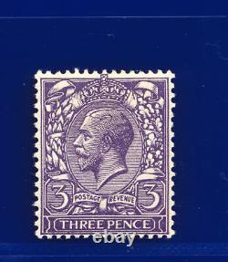 1922 SG376 3d Very Deep Violet N22(10) Mounted Mint Hinged Cat £130 ecns
