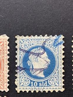 Austrian Levant 1867 MH And Used High Cat Value (AL11)