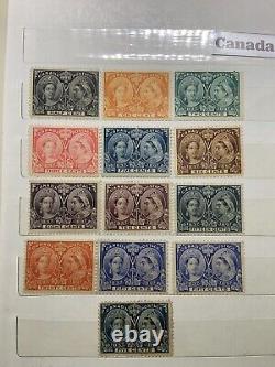 CANADA 1897 QV Jubilee MH Set To 50c High Cat Value (CQN23)