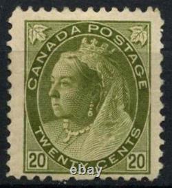 Canada 1898-1902 SG#165, 20c Olive Green QV MH Cat £325 #D45195