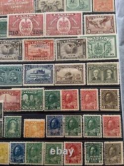 Canada stamps lot high cat value MNH And MH