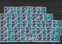 DDR 1950 Winter sports Mint Never Hinged Stamps cat 1000+ ref R 17038