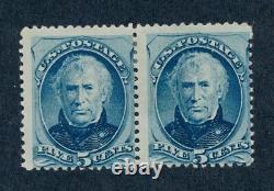 Drbobstamps US Scott #185 Mint Hinged Pair Stamps Cat $1050