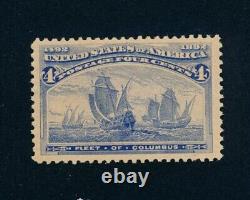 Drbobstamps US Scott #233 Mint Hinged XF Stamp Cat $50