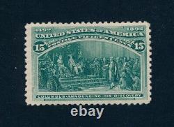 Drbobstamps US Scott #238 Mint Hinged XF Stamp Cat $200