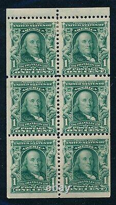 Drbobstamps US Scott #300B Mint Hinged Booklet Pane of 6 Stamps Cat $600