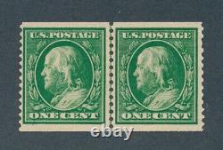 Drbobstamps US Scott #387 Mint Hinged Line Pair Stamps Cat $1150