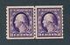 Drbobstamps Us Scott #394 Mint Hinged Line Pair Stamps Cat $425
