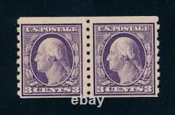 Drbobstamps US Scott #394 Mint Hinged XF Pair Stamps Cat $150