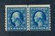 Drbobstamps Us Scott #396 Mint Hinged Line Pair Stamps Cat $425