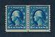 Drbobstamps Us Scott #447 Mint Hinged Line Pair Stamps Cat $240