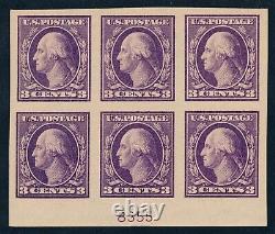 Drbobstamps US Scott #484 Mint Lightly Hinged Plate Block of 6 Stamps Cat $150