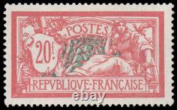 FRANCE 1926 20fr MERSON MINT #132 well-centered previously hinged cat. $200.00