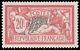 France 1926 20fr Merson Mint #132 Well-centered Previously Hinged Cat. $200.00