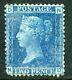 Gb 1858-76 2d Blue Sg 45 Plate 7 (nd) Hinged Mint (cat. £2,000) Perf Faults
