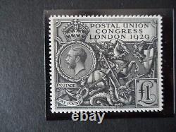 GB 1929 PUC £1 unmounted mint with very fresh gum SG438 Cat by SG £1100