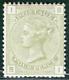 Gb Qv Stamp Sg. 153 4d Sage-green Plate 15 (1877) Mint Mm Cat £1,600- Redb15