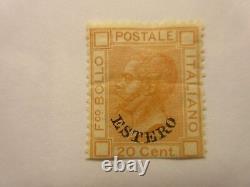 ITALY Offices Abroad Estero Sc 7 Sa Emissioni Generali 11 MINT HINGED Cat $13000