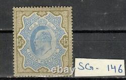 India SG 146 15 rupees cats £450.00 superb lightly hinged condition