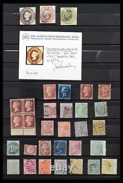 Lot 37525 MNH/MH/used stamp collection Great Britain 1840-1951. High cat