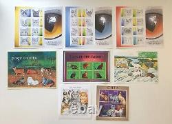 Special Unit! Cats, Feline, Pets 21 Sheets of Stamps, 18 S/S & 4 Sets MNH