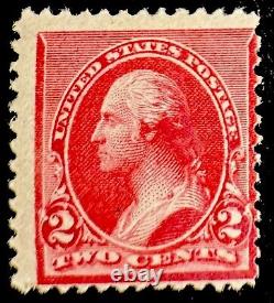 Unique US Classic Stamps Scott#220c MNH VF Cap On Both2'sCat$1,800 Hard Find