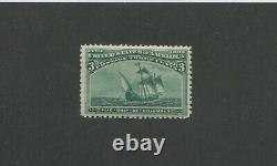 United States Postage Stamp #232 Mint Never Hinged VF Cat. Value $160.00