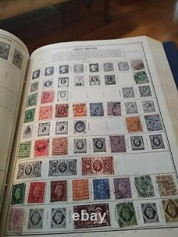 Wonderful Worldwide Stamp Collection In Perfect HEHarris Statesman Deluxe Album