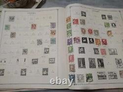 World Stamp Collection Fantastic In Scott 1943 International Album. Look Closely