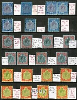Bermuda George VI Keyplates Collection L / Chat Vérifié Hingé. 3017 £ Plus