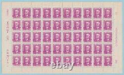 Brésil 798 Feuille de 50 timbres neufs sans charnière, valeur catalogue de 450 $ Z105