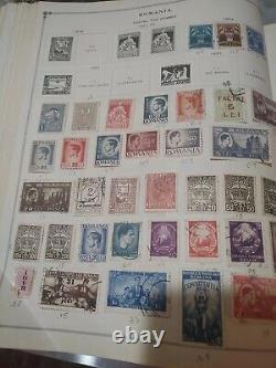 Collection de timbres du monde fantastique dans l'album international Scott 1943. Regardez de près.