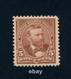 Drbobstamps É.-u. Scott #270 Mint Hinged Xf Timbre Jumbo Cat 35 $