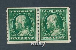 Drbobstamps États-Unis Scott #392 Paire de timbres neufs avec charnière VF Cat $190