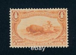 Drbobstamps US Scott #287 Timbre neuf avec charnière XF Cat $110