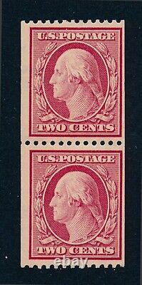 Drbobstamps US Scott #349 Paire de timbres neufs avec charnière Cat $260