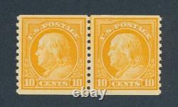 Drbobstamps US Scott #497 Paire de timbres à charnière neuve Cat $120