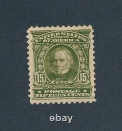 Drbobstamps Us Scott #309 Menthe Hinged Xf+ Timbre Cat 185 $