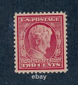 Drbobstamps Us Scott #369 Menthe Hinged Xf+ Timbre Cat 150 $
