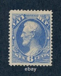 Drbobstamps Us Scott #o38 Mint Hinged Official Navy Dept. Timbre Cat 150 $