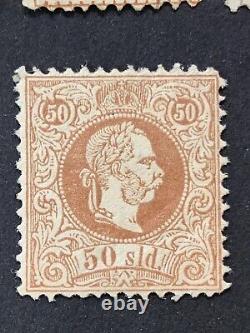 Levant autrichien 1867 MH et valeur élevée utilisée (AL11)