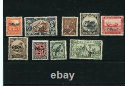 NOUVELLE-ZÉLANDE #064 071, 070 EST 070a, timbres neufs avec charnière Valeur catalogue $200