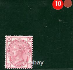 Timbre GB QV SG. 143 3d Rose Plate 19 (1876) Neuf VLMM Cat £450 samwellsRBR10